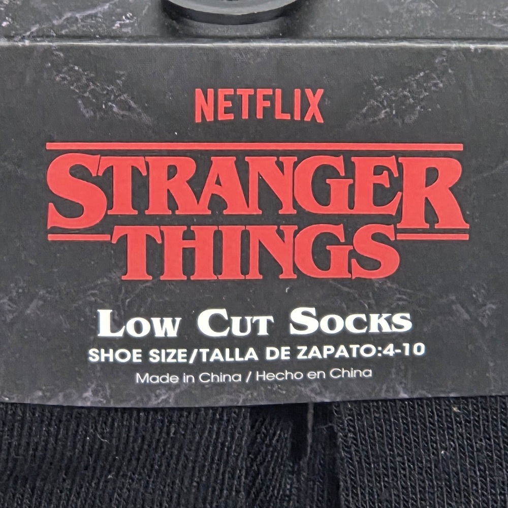 Stranger Things Womens Lightweight Low Cut Socks 10 Pairs Size 4-10 Multicolor - Picture 5 of 6